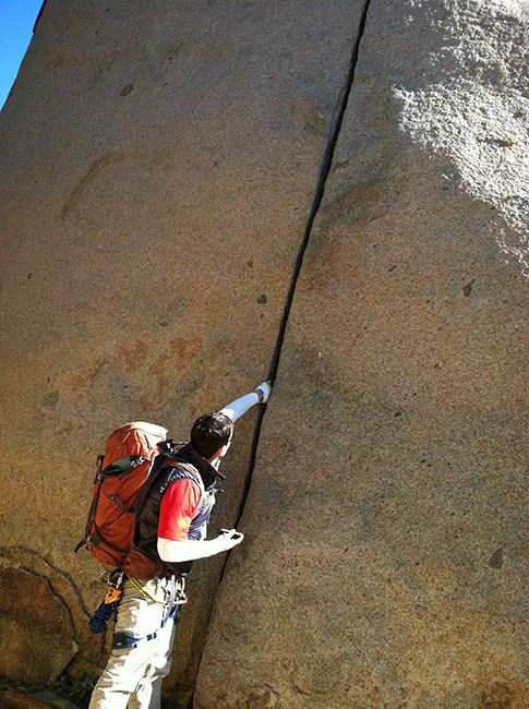 Robbins Crack (5.10a)