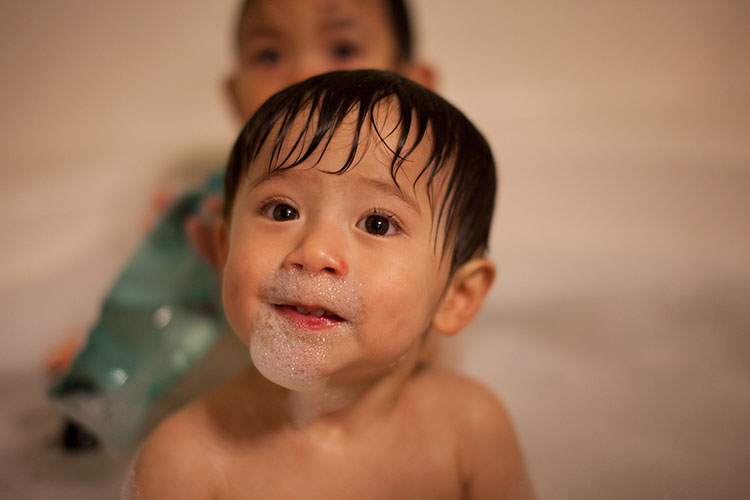 Bubble bath goatee