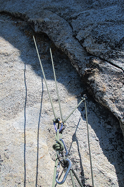 hanging belay